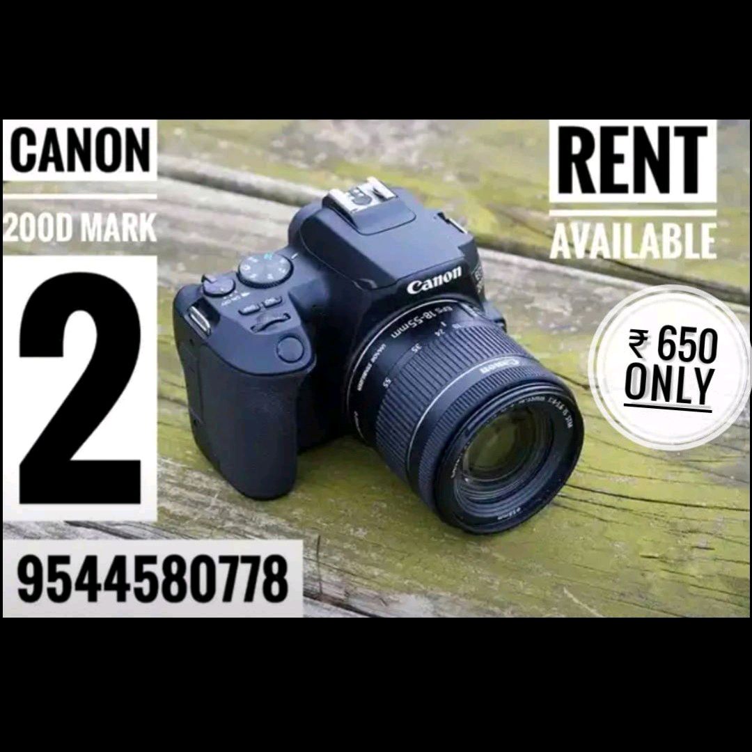 canon 200d on rent